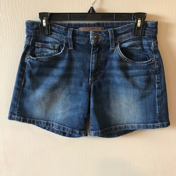 Joe’s Jeans Edlyn Denim Jean Shorts Medium Dark Wash Women’s Size 26 - Picture 3 of 14